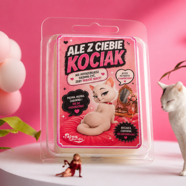 ALE Z CIEBIE KOCIAK - wosk zapachowy