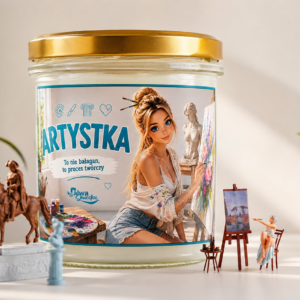 ARTYSTKA - świeca sojowa 370 ml