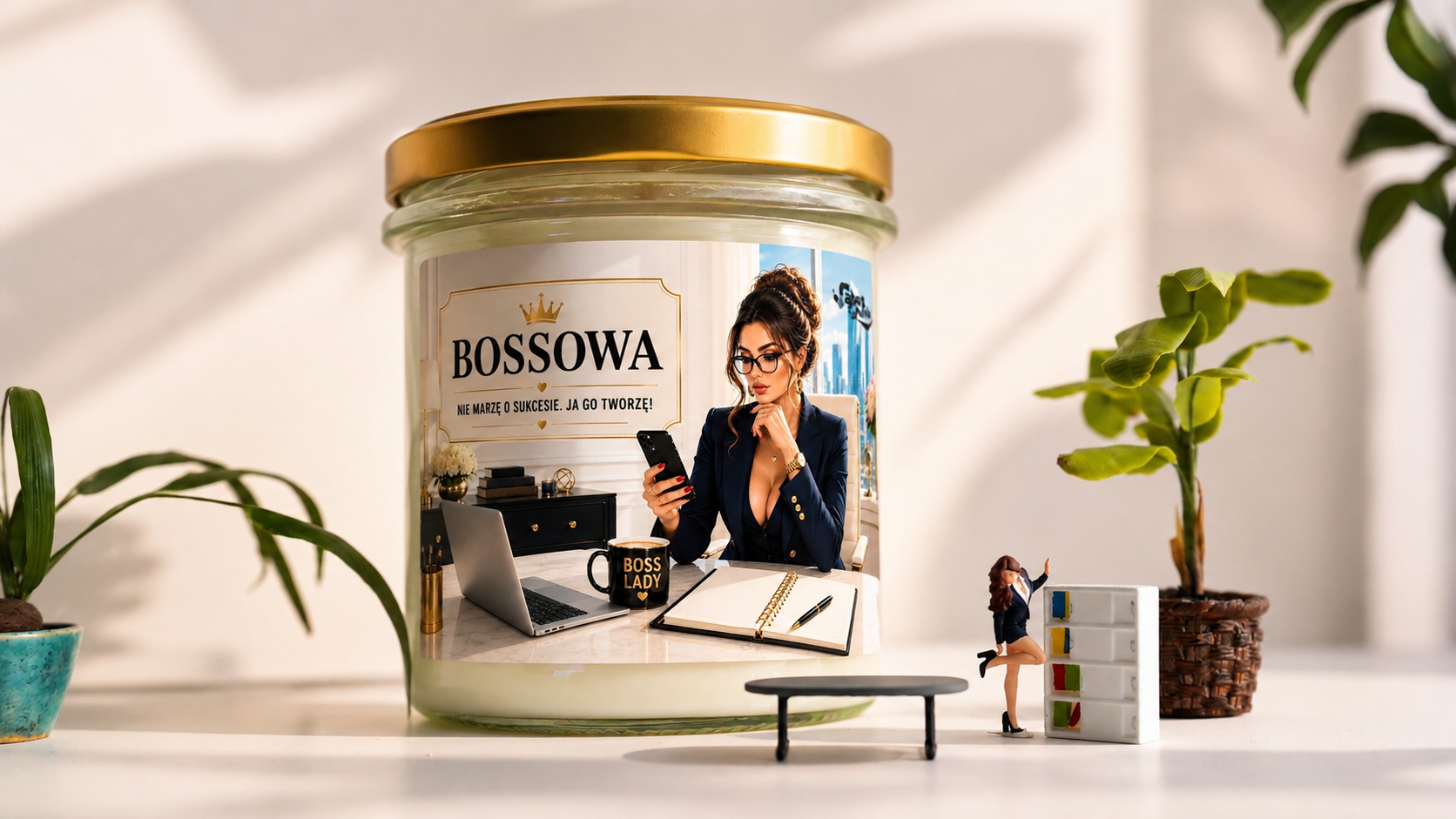 BOSSOWA - świeca sojowa 370 ml