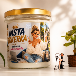 INSTATOKERKA - świeca sojowa 370 ml