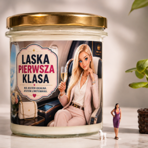 LASKA PIERWSZA KLASA - świeca sojowa 370 ml