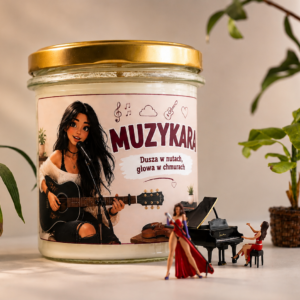MUZYKARA - świeca sojowa 370 ml