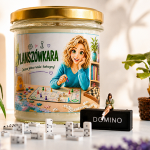 PLANSZÓWKARA - świeca sojowa 370 ml