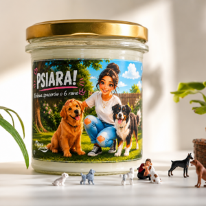 PSIARA - świeca sojowa 370 ml