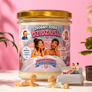 świeca sojowa na prezent