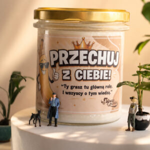 PRZECH*J Z CIEBIE! - świeca sojowa 370 ml