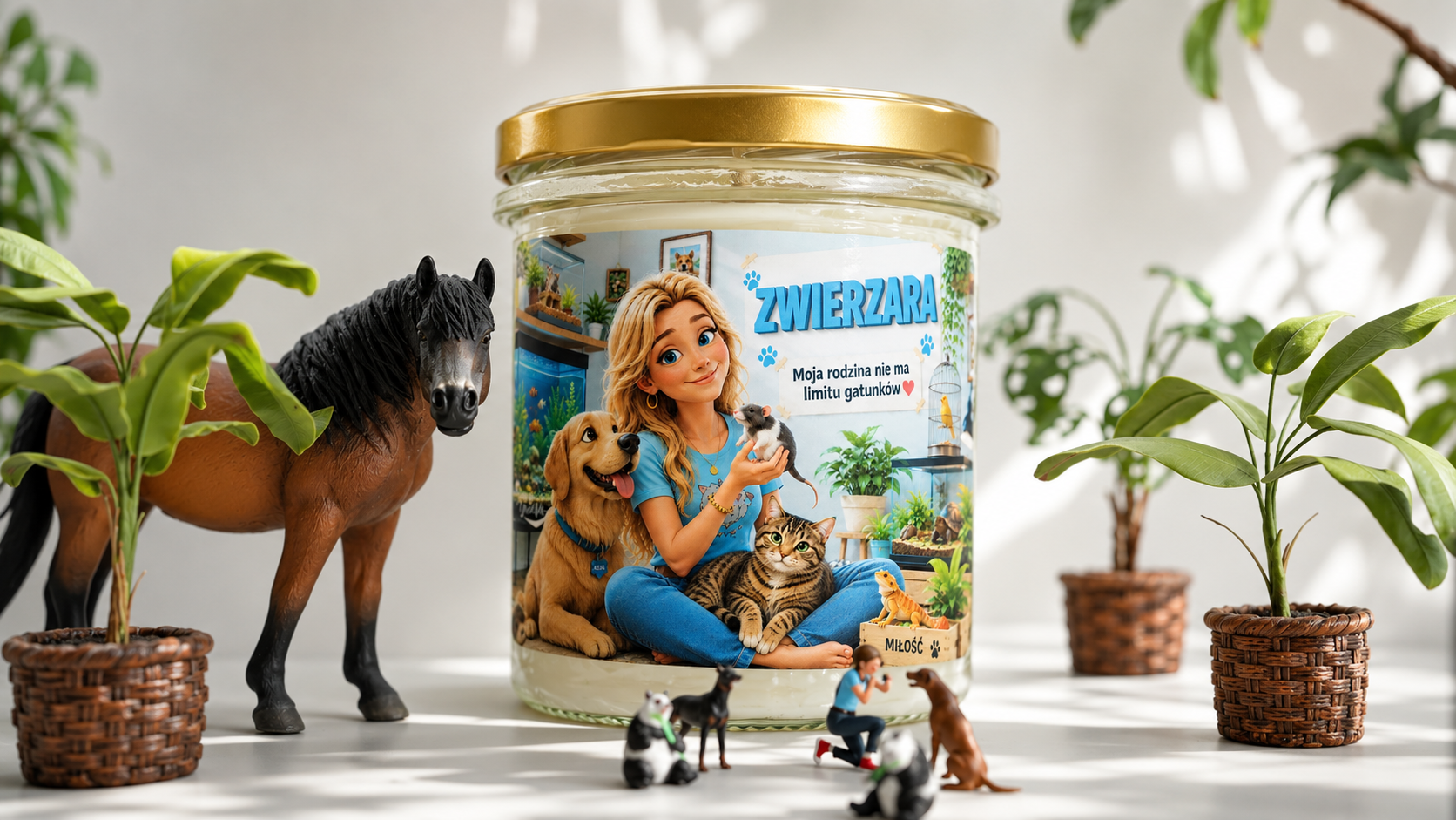 świeca sojowa dla niej