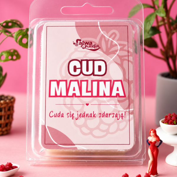 CUD MALINA - sojowy wosk zapachowy
