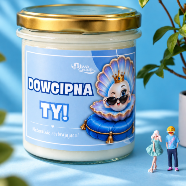 DOWCIPNA TY! - świeca sojowa 370 ml