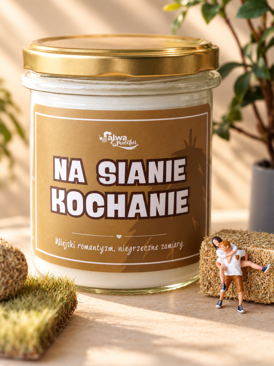 Na sianie kochanie - swieca zapachowa
