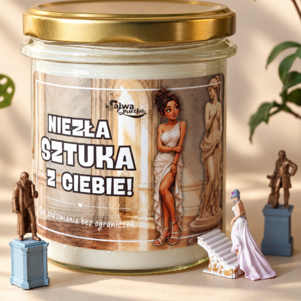 Sojowa świeca w szkle