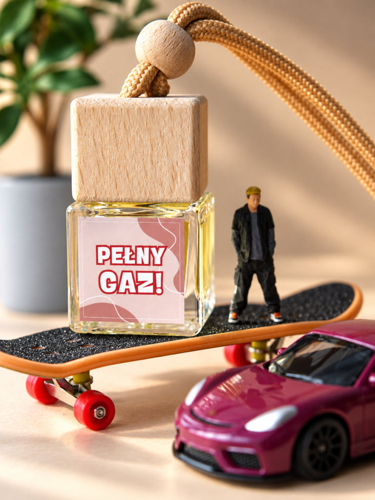 PEŁNY GAZ! – zapach do auta