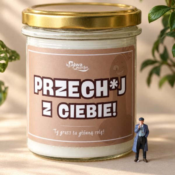 PRZECH*J Z CIEBIE! - świeca sojowa 370 ml