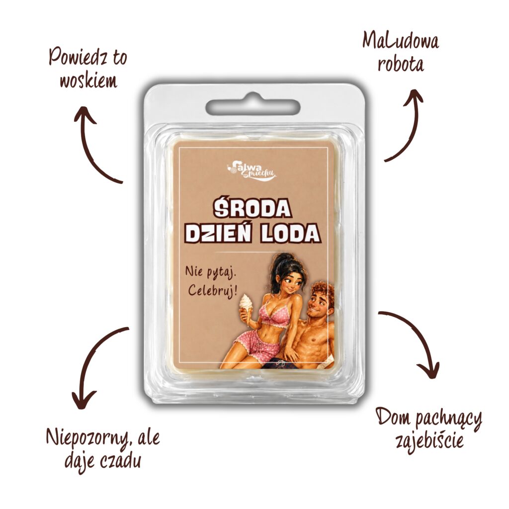 sojowy wosk zapachowy