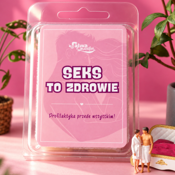 SEKS TO ZDROWIE - sojowy wosk zapachowy