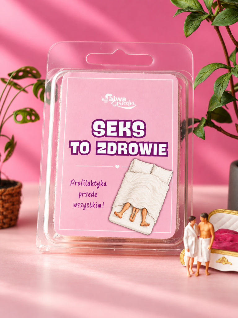 SEKS TO ZDROWIE – sojowy wosk zapachowy