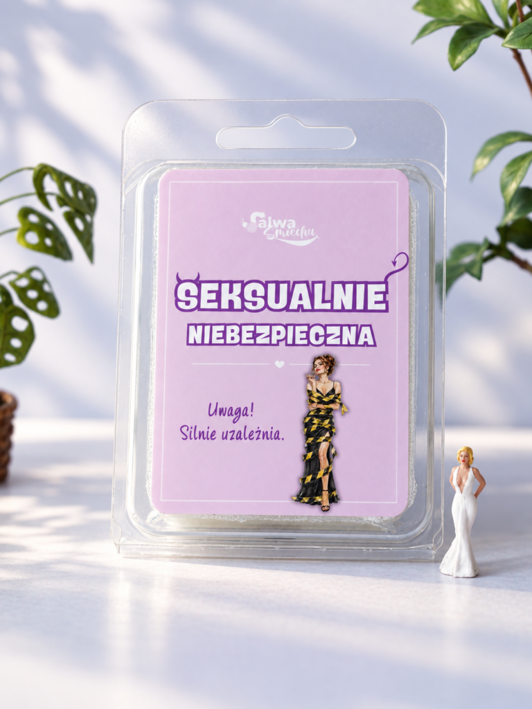 SEKSUALNIE NIEBEZPIECZNA – sojowy wosk zapachowy