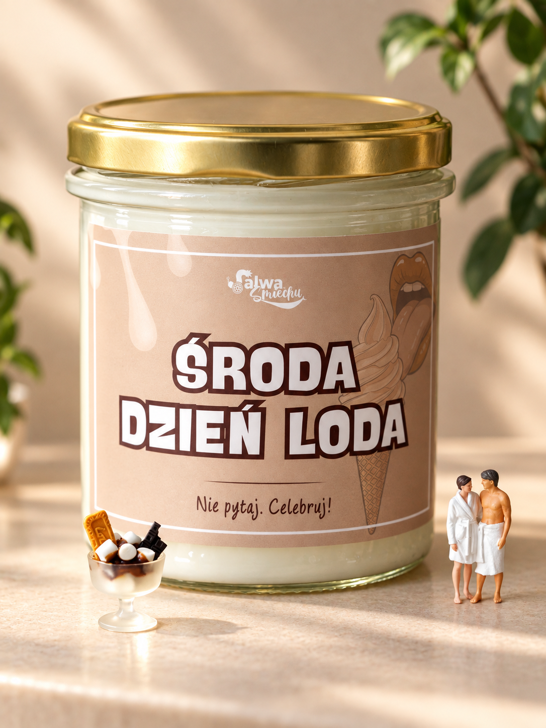 ŚRODA DZIEŃ LODA - świeca sojowa 370 ml