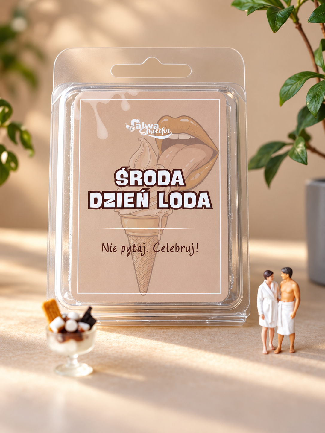 sojowy wosk zapachowy do kominka
