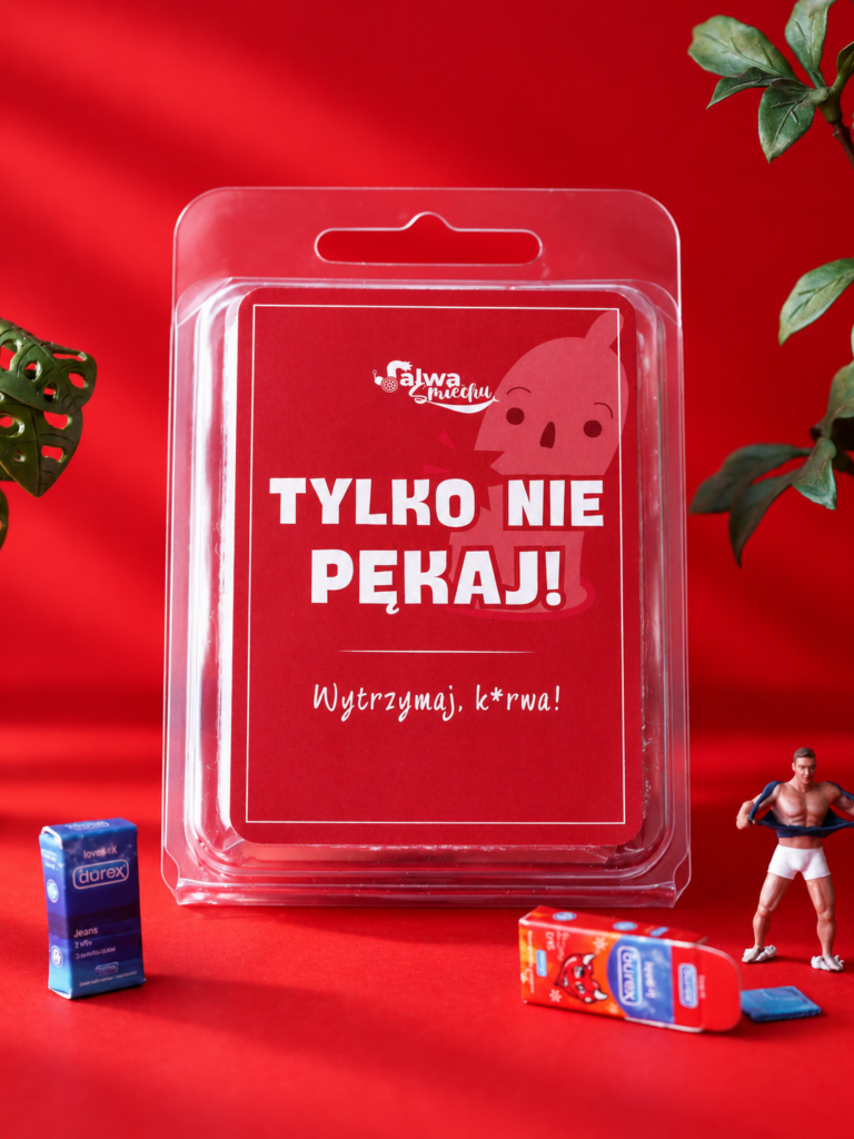 TYLKO NIE PĘKAJ! – sojowy wosk zapachowy
