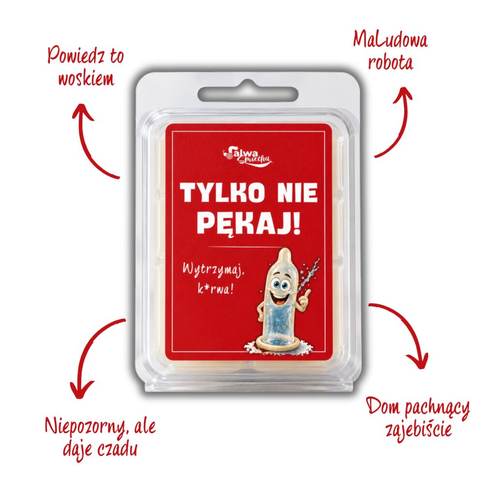 śmieszne woski zapachowe