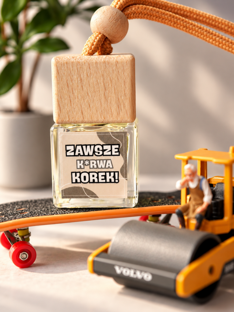 ZAWSZE K*RWA KOREK! – zapach do auta