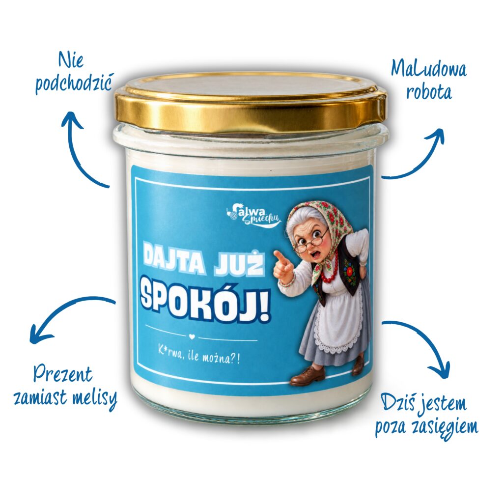 sojowa świeca zapachowa na prezent