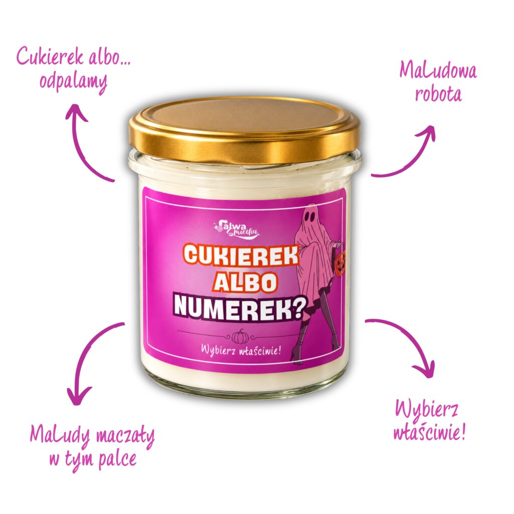 świeca sojowa zapachowa