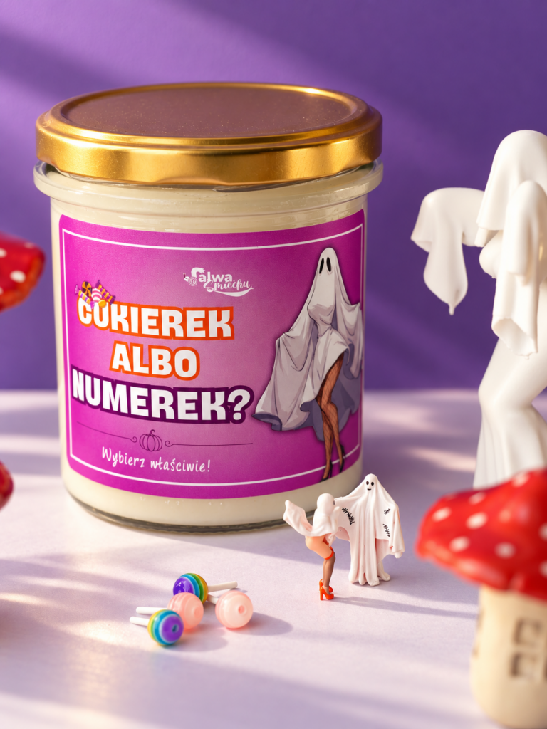 CUKIEREK ALBO NUMEREK? – świeca sojowa 370 ml