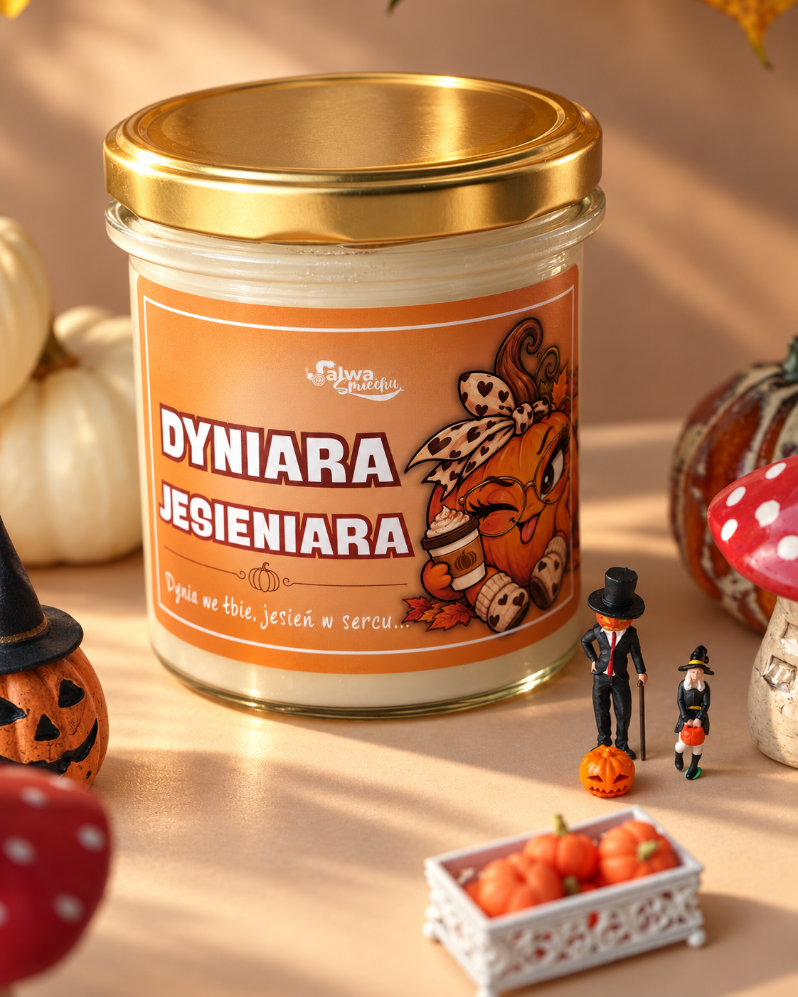 DYNIARA JESIENIARA - świeca sojowa 370 ml