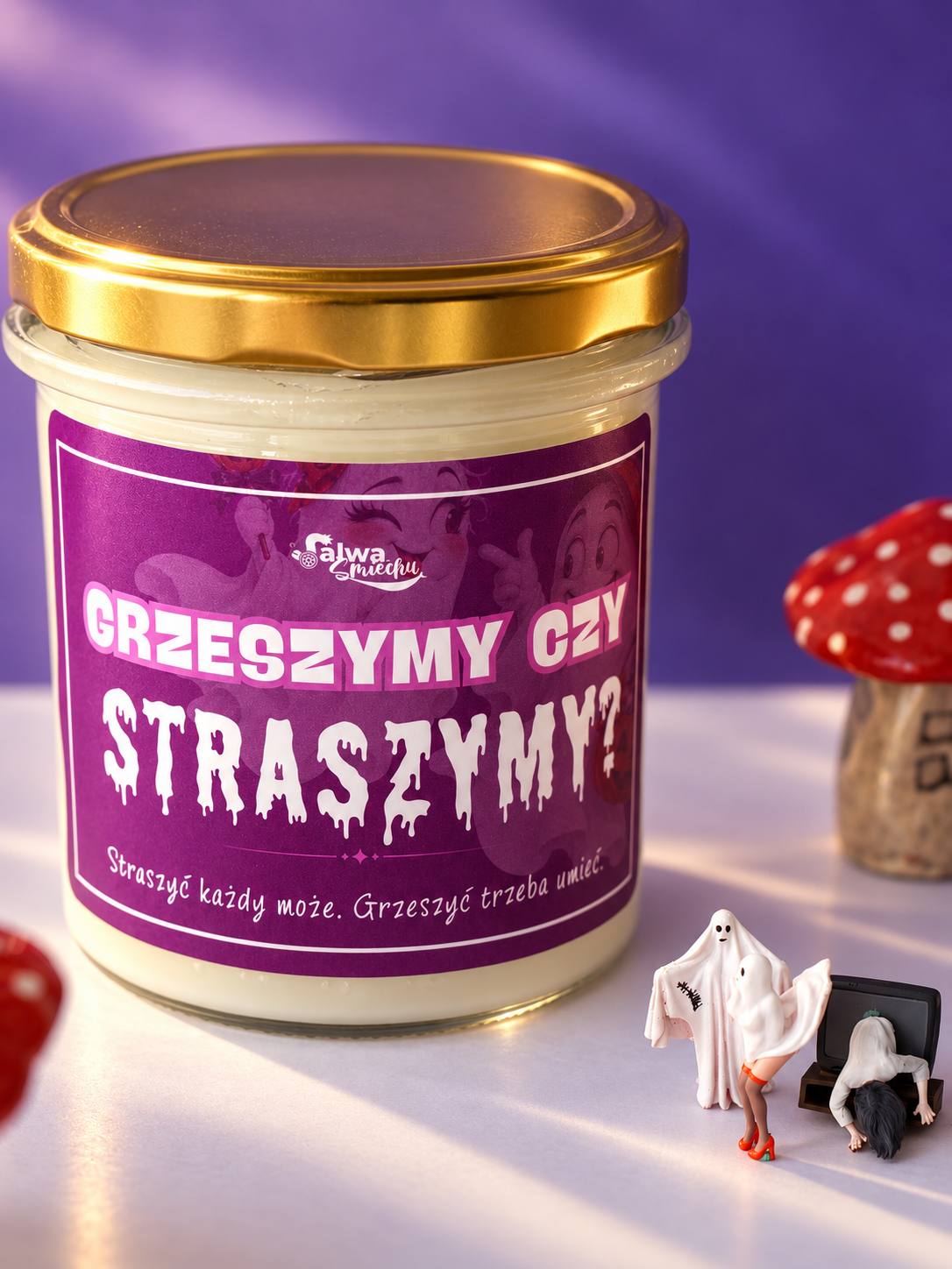 świeca na prezent