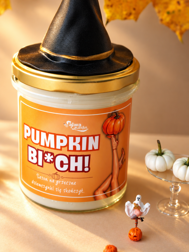 PUMPKIN BI*CH! – świeca sojowa 370 ml