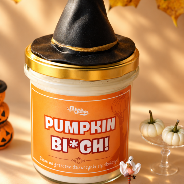 PUMPKIN BI*CH! - świeca sojowa 370 ml